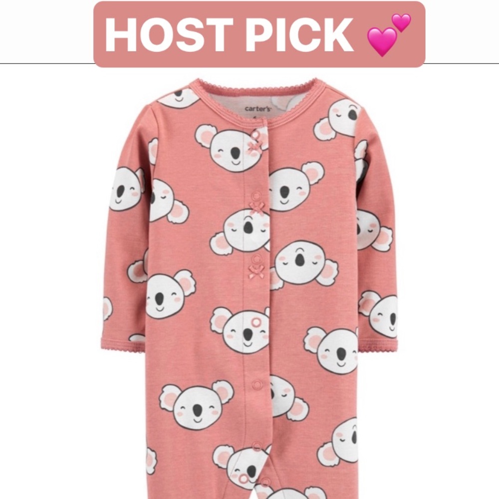 HOST PICK 💕Koala Snap up footed sleep & play 9 mo